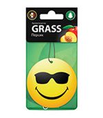 Ароматизатор автомобильный картонный Grass Смайл, персик, 54144