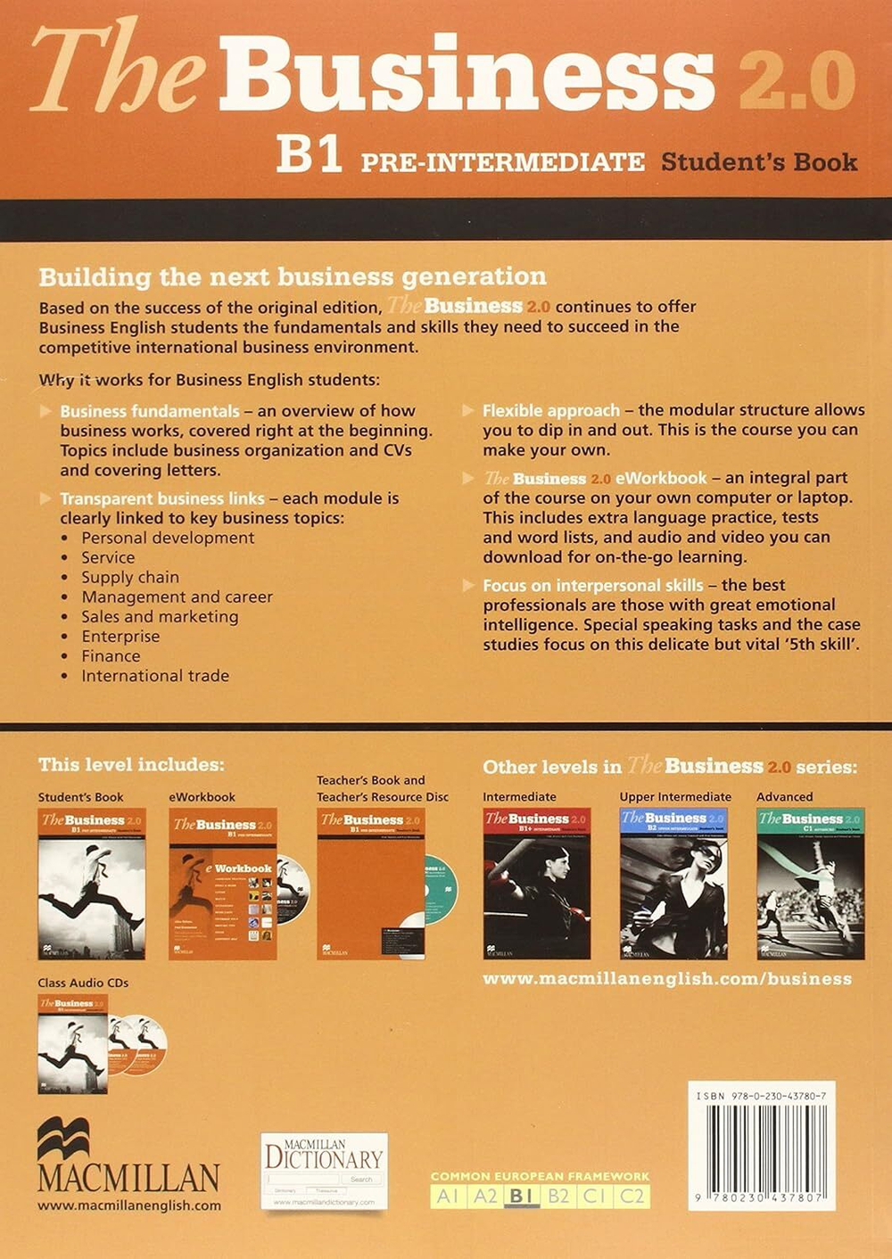 The Business 2.0 B1 Pre-int SB