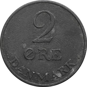 2 эре 1948-1972 Дания