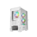 Компьютерный корпус Powercase Mistral Micro X4W TG White