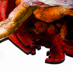 Пазл "Сотворение Адама " от Woodzle - Деревянный пазл, деталей 275, картина известного художника Микеланджело. Детали деревянного пазла разных форм