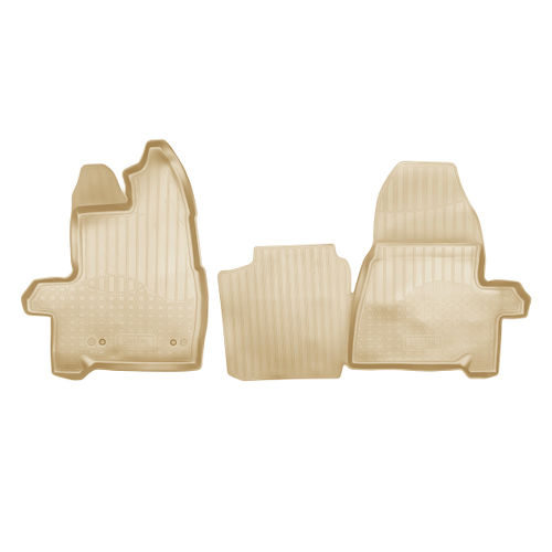 Ковры в салон Norplast/Unidec для Ford Transit Tourneo Custom (2013-), Бежевый, короткая база, арт.NPA01-C22-750-B