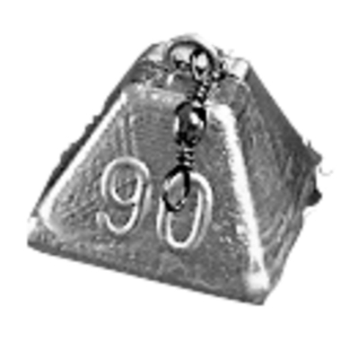 Груз с Вертлюгом  Пирамида 090г 1шт