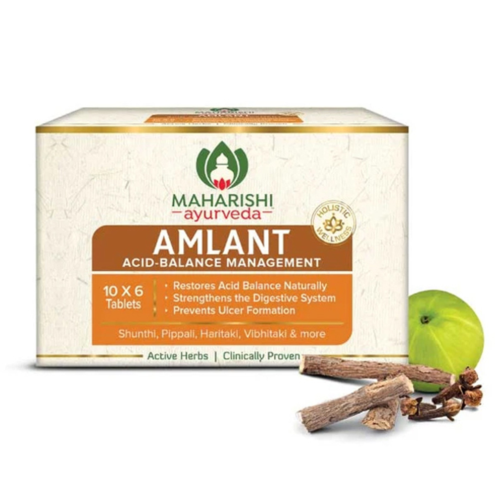 Амлант Махариши Аюрведа (Amlant Maharishi Ayurveda), 60 таблеток