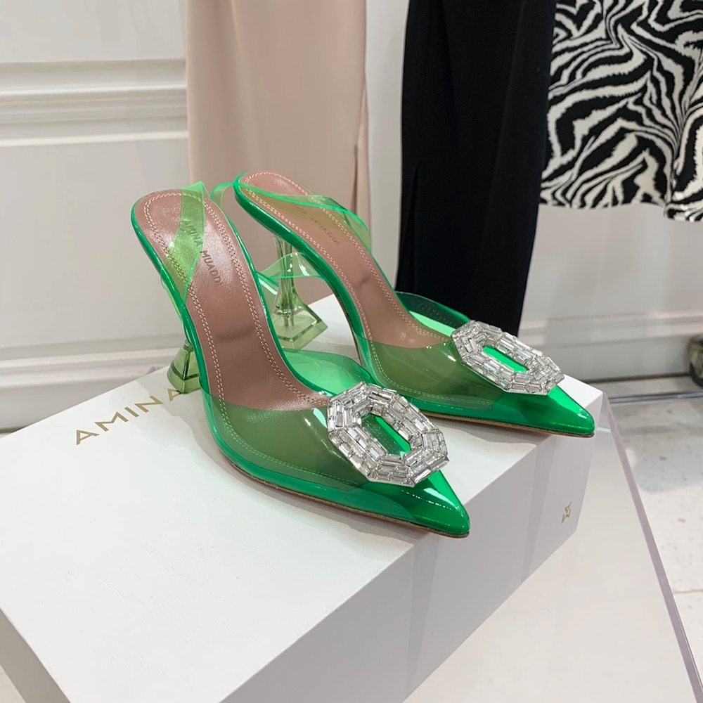 Amina Muaddi Pumps