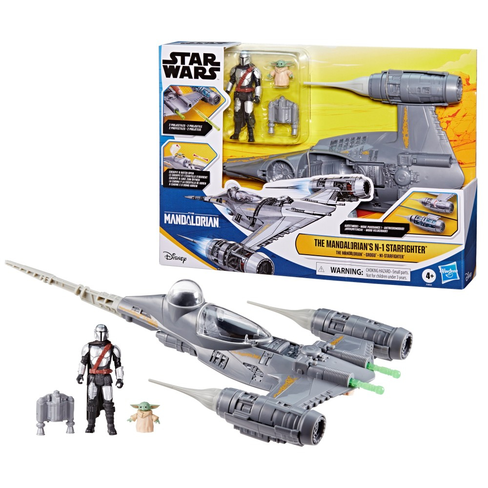 Игровой набор Hasbro Star Wars 1467 F9950 Мандалорианский истребитель N-1 с фигурками F9950 — фото 5
