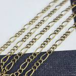 Цепочка, цвет античная бронза, винтаж, р-р 7×4мм, цена за отрезок 50 см