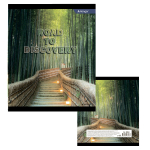 Тетрадь 36 л., А5, клетка, Alingar "Nature", скрепка, второй блок 60г/м2, мелованный картон (стандарт), 4 дизайна в пленке т/у