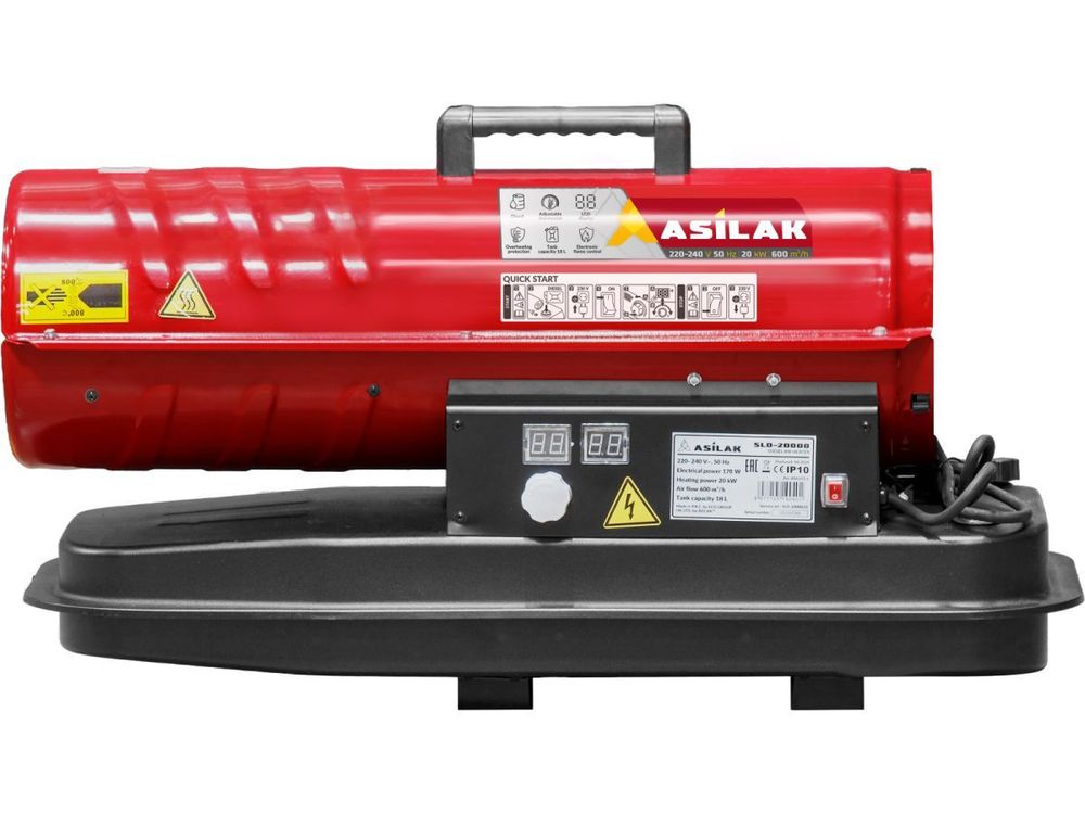 Нагреватель воздуха дизельная ASILAK SLD-20000 прямой нагрев