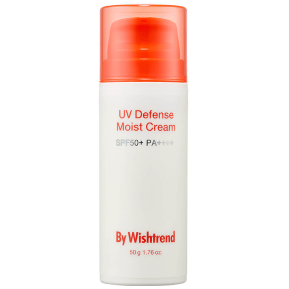 Увлажняющий солнцезащитный крем с пантенолом By Wishtrend UV Defense Moist Cream SPF50+ PA++++