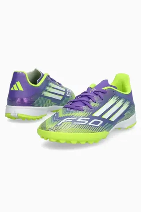 Сороконожки adidas F50 League TF Junior - фиолетовый