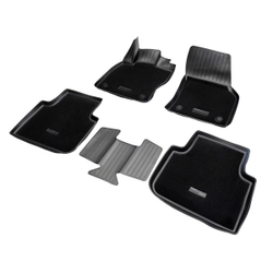 Ковры в салон Norplast для Volkswagen Tayron I 2022-, Черный, арт.NPA11-C95-590-CM