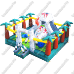 Коммерческий надувной батут "Вулкан"