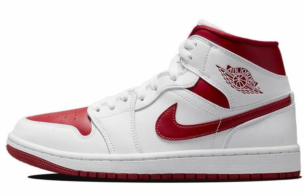 Кроссовки Jordan Air Jordan 1 Mid "Reverse Chicago" (Женская размерная сетка)
