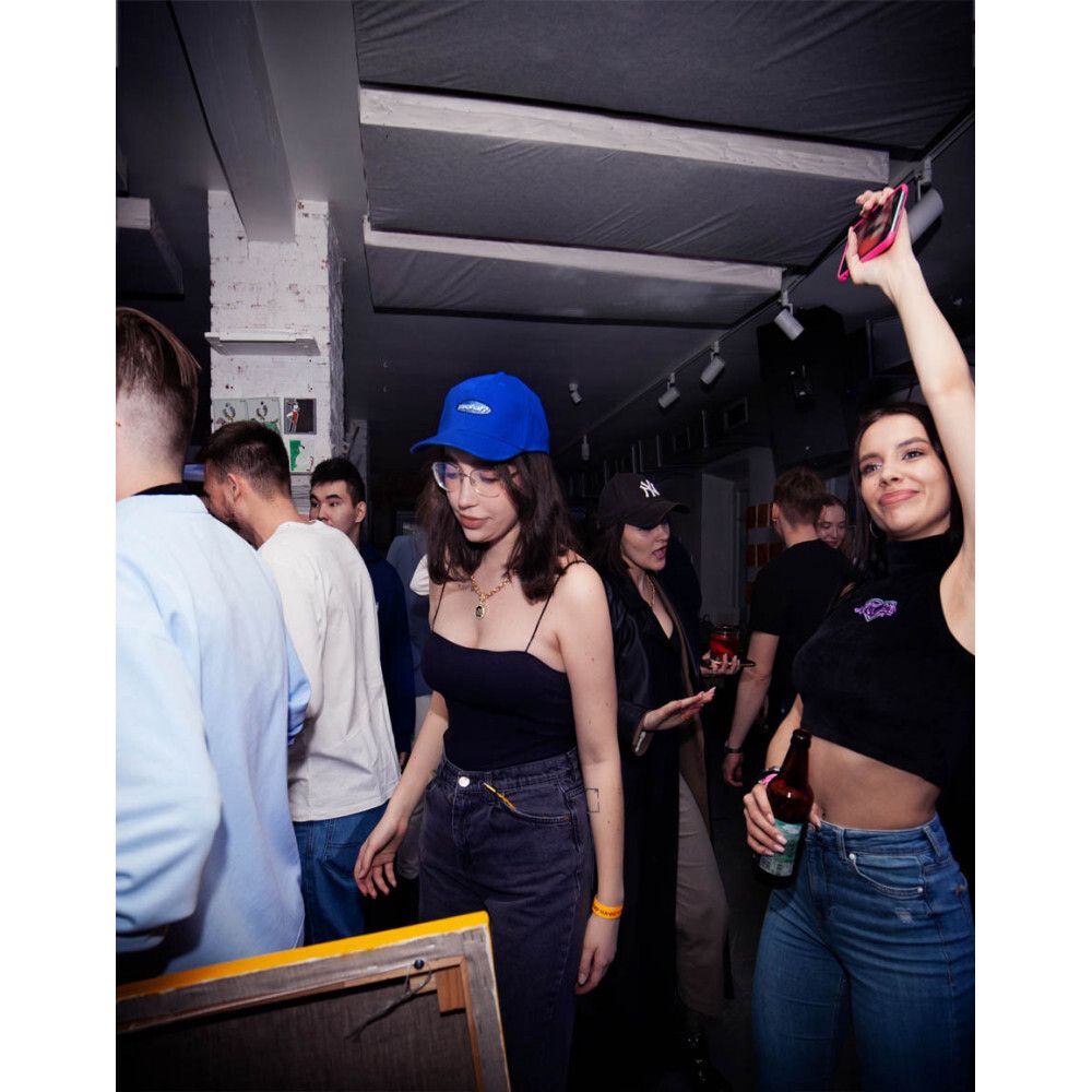 Кепка SoWhat? Sky Синяя