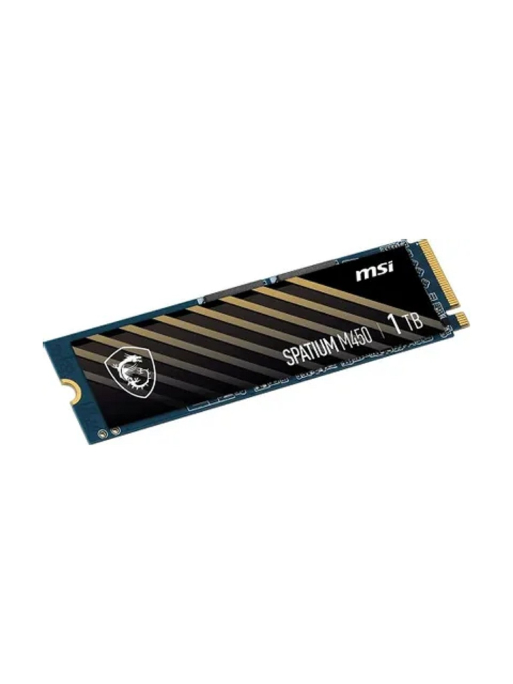 Твердотельный накопитель SSD MSI M.2 2280 1TB SPATIUM M450 Client  S78-440L0M0-P83, PCIe Gen4x4 with NVMe,  3D TLC, R/ W 3400/ 2500