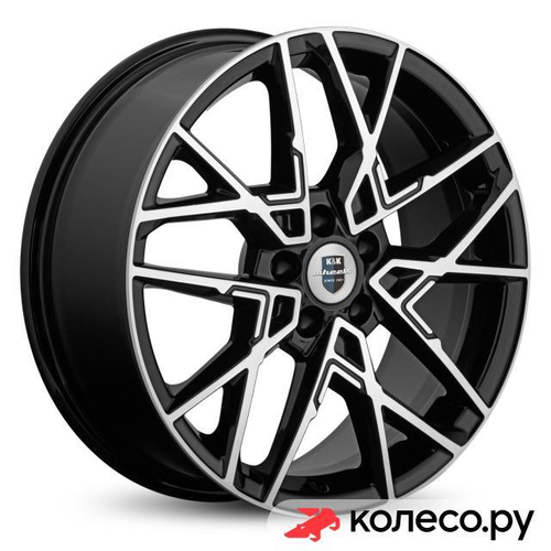 Вудроф (КС1044) 7x18/5*108 D67.1 ET45 Алмаз-черный