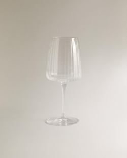 Zara Home бокал из стекла, цвет прозрачный, 21 см · 9226/412