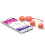 Bloom by We-Vibe вагинальные шарики кегеля с вибрацией (Цвет: коралловые)