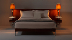Кровать Cassina VOLAGE EX-S NIGHT WOOD