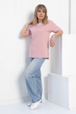 Футболка Ника (розовая) Б12941-7М LT Collection