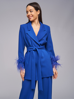 Брючный костюм с поясом