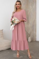 Платье Виолетта (пудровый) Р11-1247/3 Nikol
