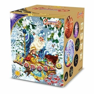 Батарея салютов Морозко (36/0,8) ОТС 5017