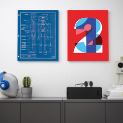 IKEA PJÄTTERYD  (ИКЕА ПЙÄТТЕРЙД)  -  Изображение, проницаемость, 40x50 см