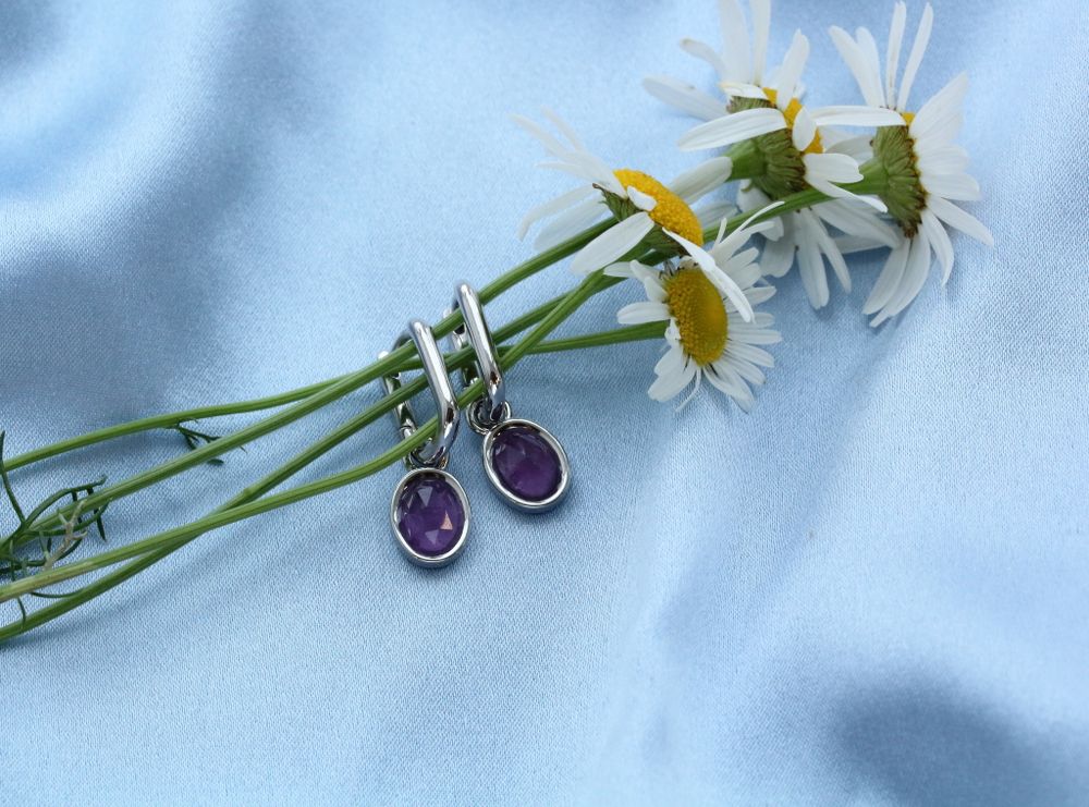 Серьги Amethyst