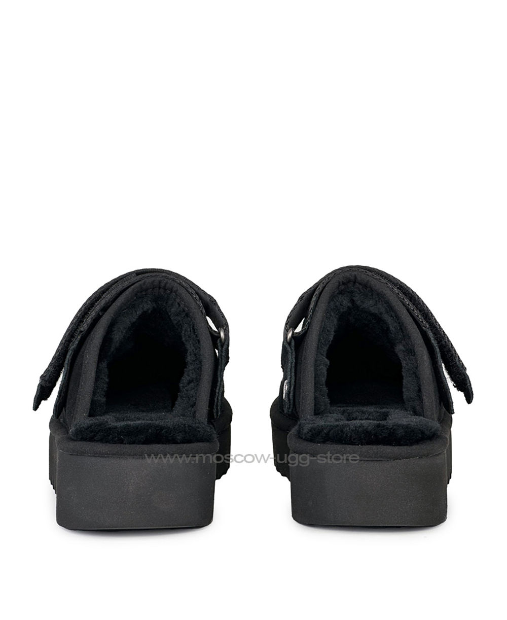 GOLDENSTAR CLOG PLATFORM- Black