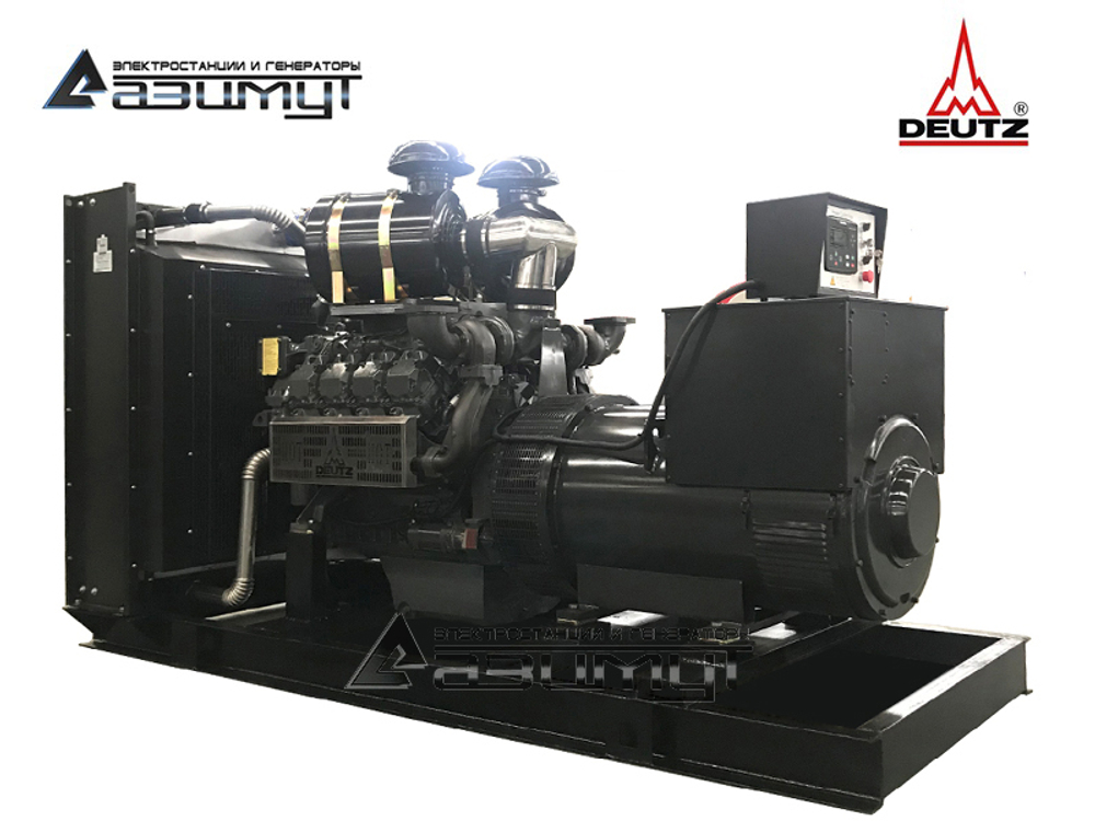 Дизельный генератор Азимут АД-400С-Т400-1РМ6C Deutz