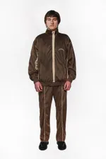 Олимпийка Ymkashix велюровая Puff коричневая