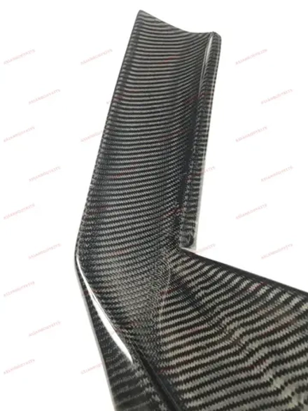 Карбоновая губа и сплиттеры переднего бампера для Ferrari 488 GTB Spider 2015-2020 Феррари