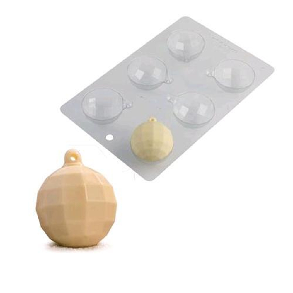 Форма Д/Шок. Конфет D60Мм H30Мм, 6 Ячеек, 40Гр, Пластик 20Sf005