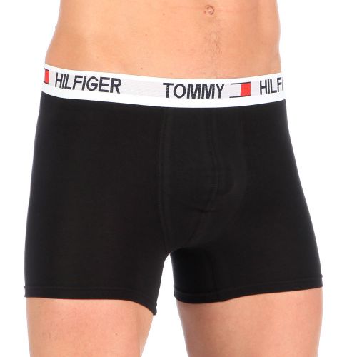 Набор мужских трусов боксеров (черные,голубые ,черные) 3шт, Tommy Hilfiger Strong  Set