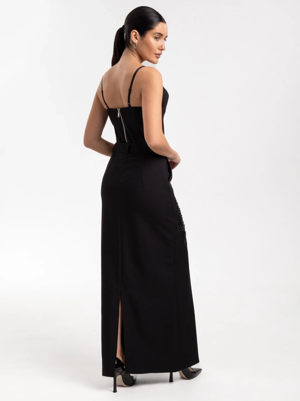 Юбка FIRE, черный