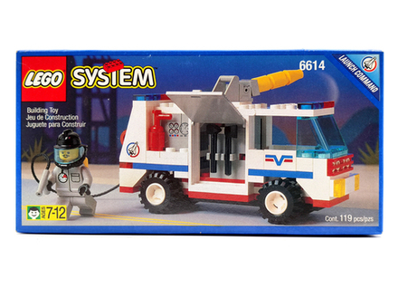 Конструктор LEGO 6614 Космодромная Аварийная Бригада