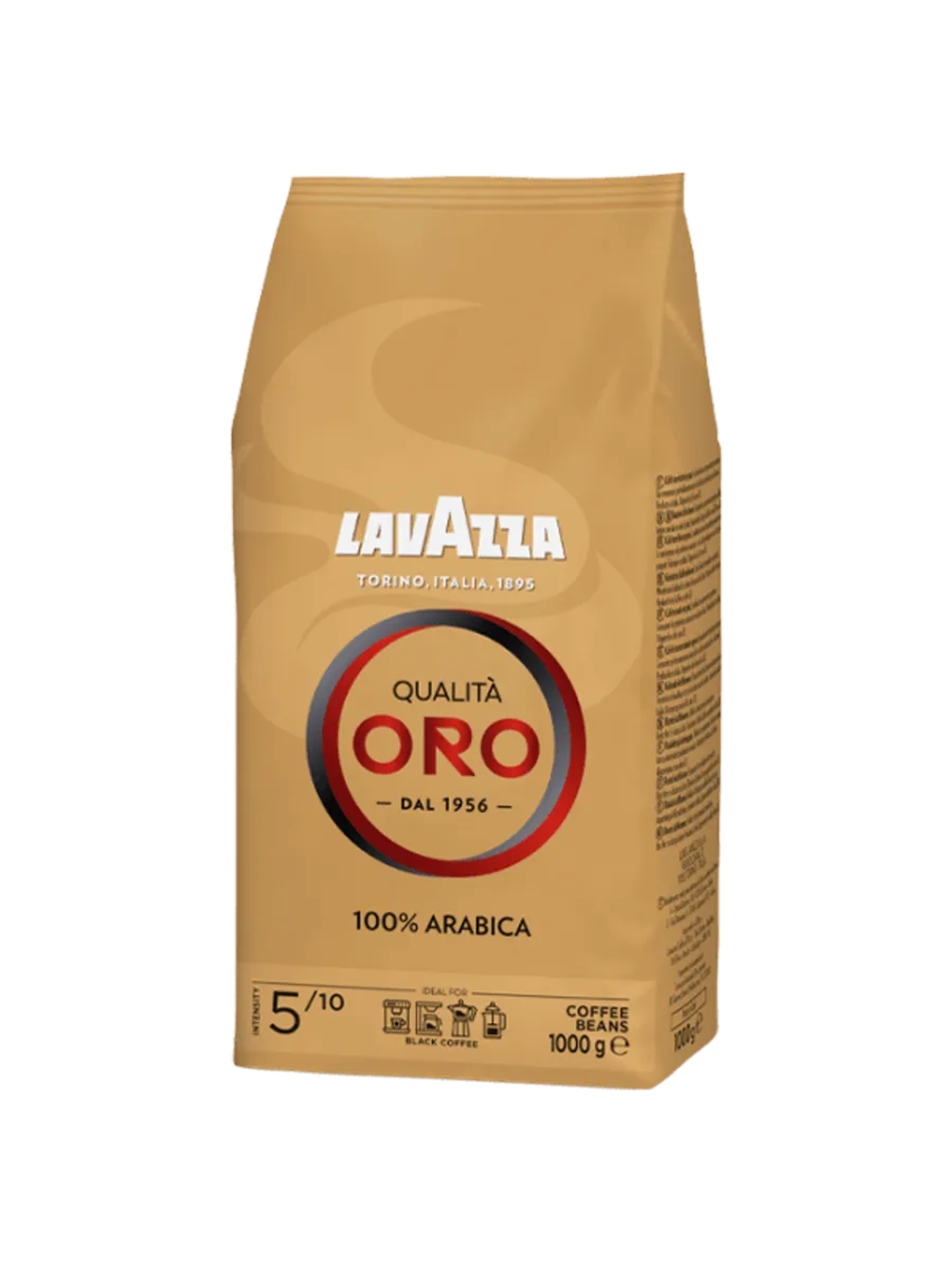 Кофе в зернах LavAzza Qualita Oro (EUR), 1 кг (Лавацца)