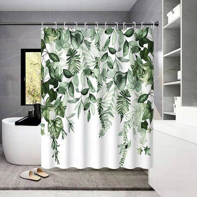 Штора для ванной комнаты и туалета тканевая занавеска для душа 180*200 см