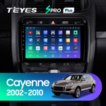 Teyes SPRO Plus 9"для Porsche Cayenne 2002-2010