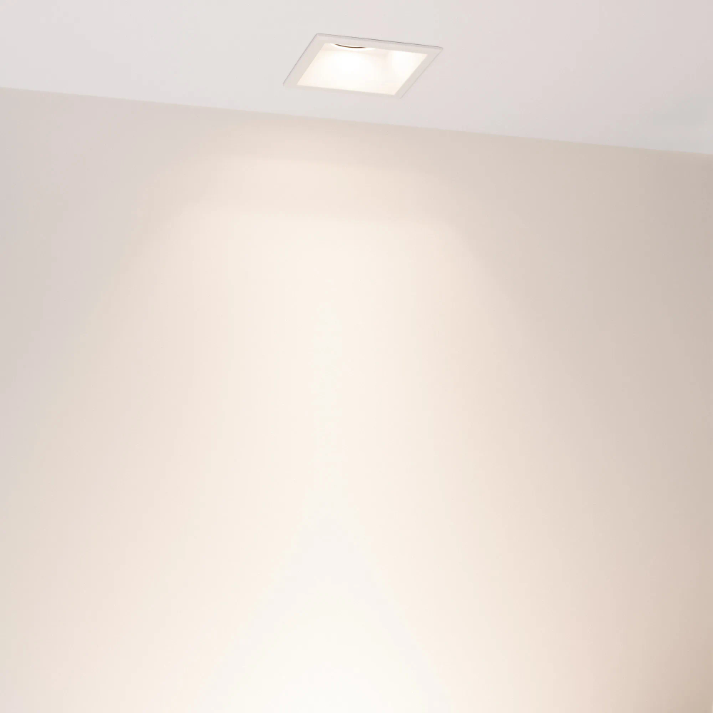 Светильник MS-FLOW-BUILT-S85x85-12W Day4000 (WH, 38 deg, 230V) (Arlight, IP20 Металл, 5 лет) 055929