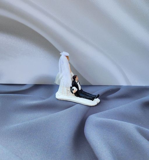 Свадебные фигурки "Жених и невеста" на торт