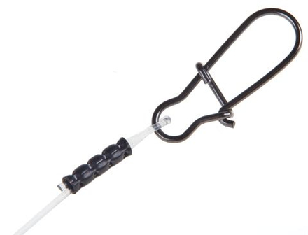 Поводки LJ HARD MONO оснащ. вертл. и застеж. 15кг 30см 5шт.