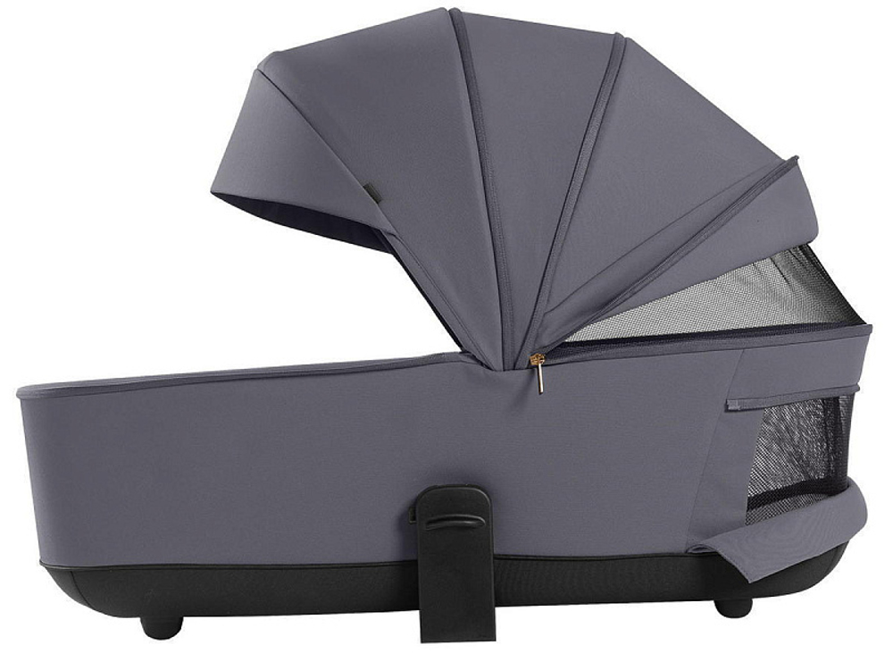 Коляска Carrello Vector 2025 CRL-6551 и автокресло Cybex Aton S2 Ocean Blue 3 в 1 Ultimate Grey