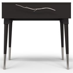 Консоль Арт Колор matte Стайл Сильвер Терпкий коричневый матовый