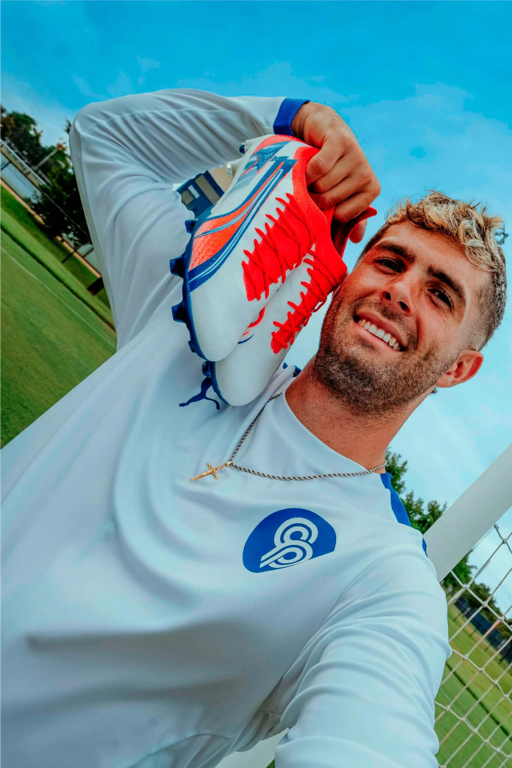 Футболка Puma x Christian Pulisic Football Jersey - белый