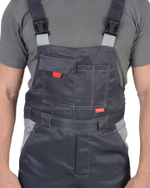 Костюм СИРИУС-ФАВОРИТ куртка, п/к т.серый со св.серым