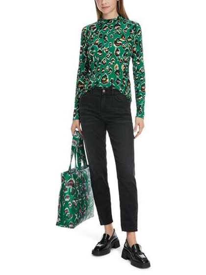 Marc Cain Водолазка с абстрактным принтом