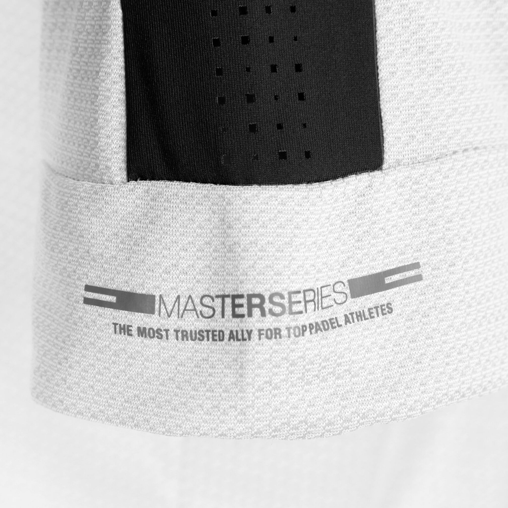 Мужское теннисное поло Bullpadel Nacre T-Shirt Men - White, Blue